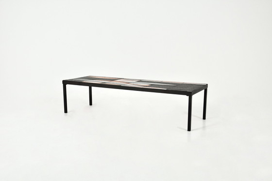 Image 1 of Coffee Table "Navette" By Roger Capron, 1950S