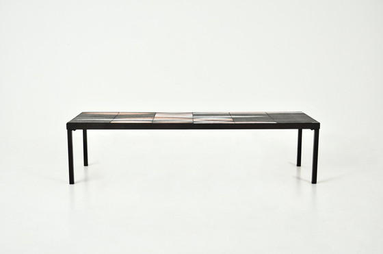 Image 1 of Coffee Table "Navette" By Roger Capron, 1950S