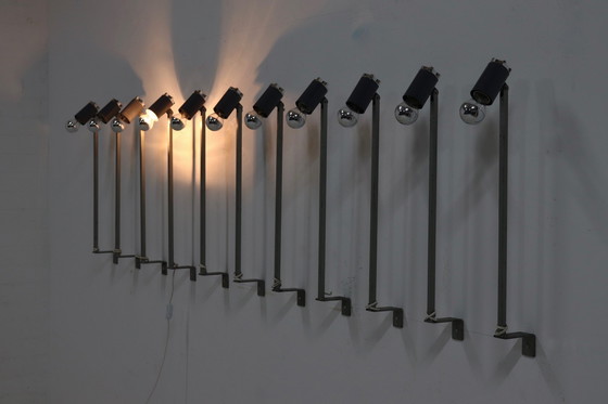 Image 1 of 11 X Raak Amsterdam Wall Mounted Lamps 1970S