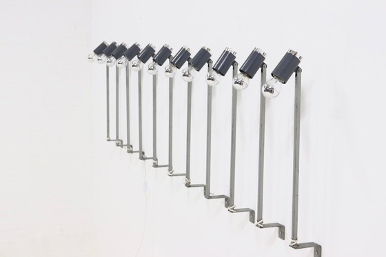 Image 1 of 11 X Raak Amsterdam Wall Mounted Lamps 1970S