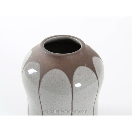 Vintage Scandinavian Biomorphic ceramic vase by Einar Johansen, 1960