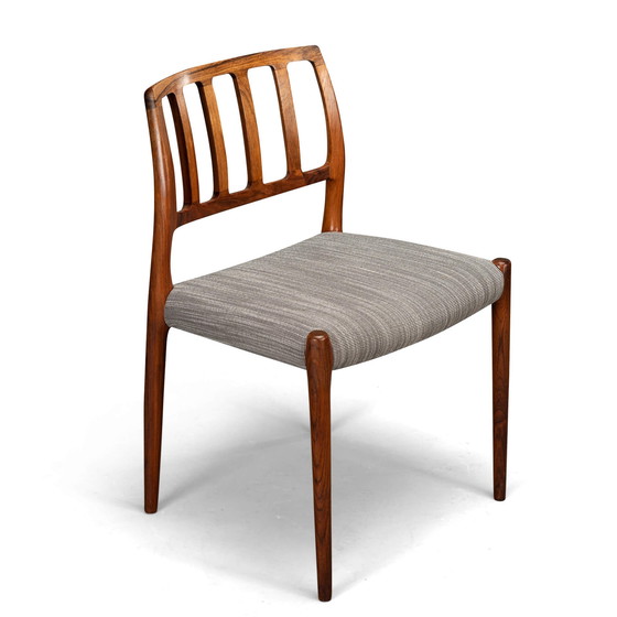 Image 1 of 5x Niels Otto Moller model 83 chairs