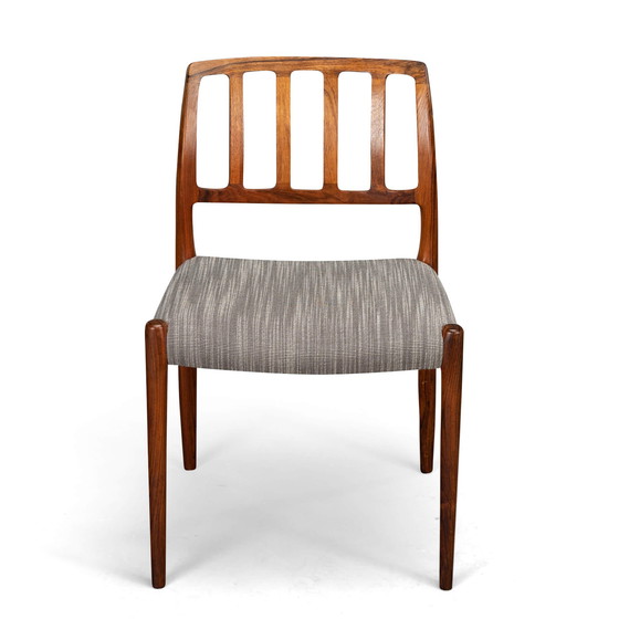 Image 1 of 5x Niels Otto Moller model 83 chairs