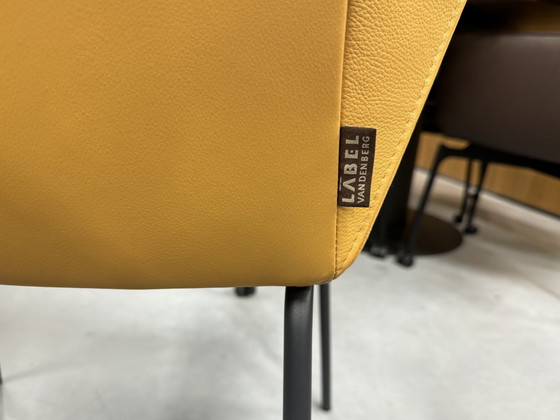 Image 1 of 2 Label Gustav dining chair Ohmann leather