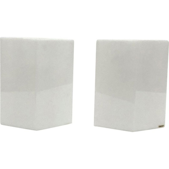 Image 1 of Pair of vintage wall lamp in plexiglass model "Grosseto" by Stilux Milano, Italy 1960