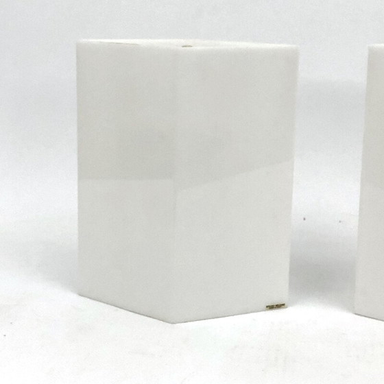 Image 1 of Pair of vintage wall lamp in plexiglass model "Grosseto" by Stilux Milano, Italy 1960