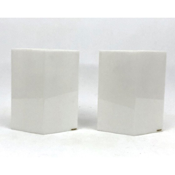 Image 1 of Pair of vintage wall lamp in plexiglass model "Grosseto" by Stilux Milano, Italy 1960