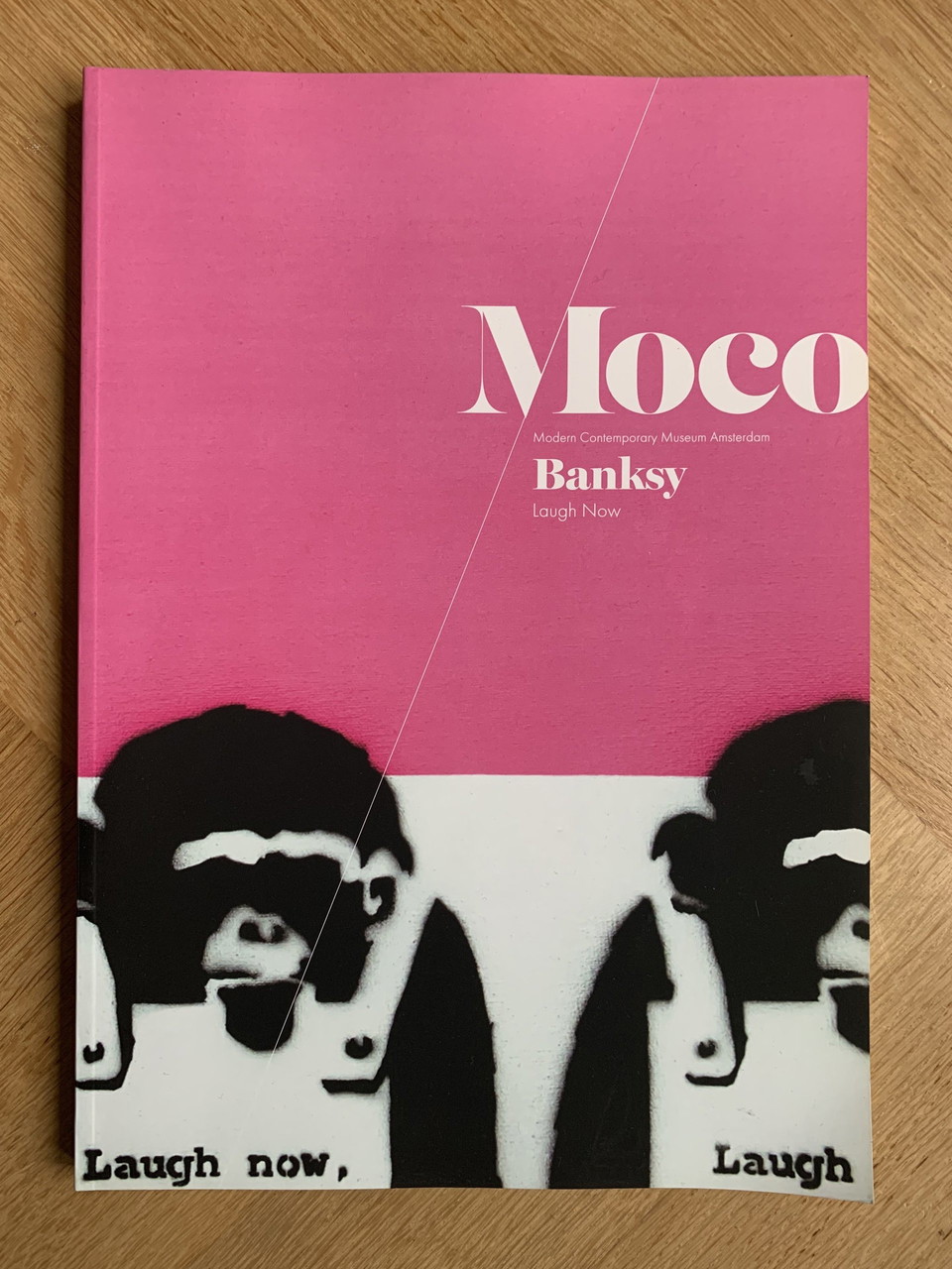 BANKSY, - Banksy Laugh Now. Limited edition published by Moco