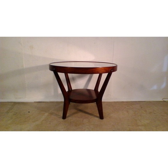 Image 1 of Tavolino da conferenza vintage in legno di Koželka e Kropáček, Cecoslovacchia 1930