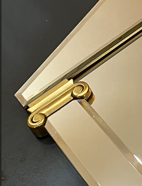 Image 1 of Specchio Deknudt vintage in oro sfaccettato 