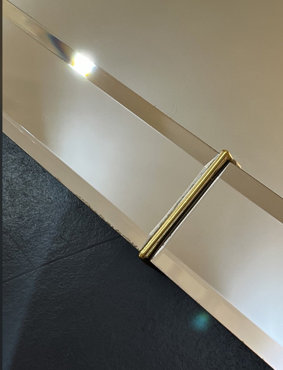 Image 1 of Specchio Deknudt vintage in oro sfaccettato 