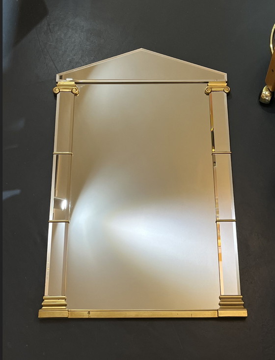Image 1 of Specchio Deknudt vintage in oro sfaccettato 