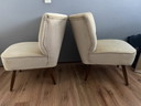 2x Vintage cocktail chairs