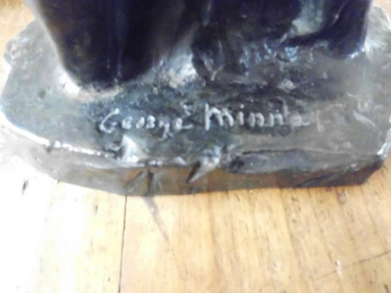 Image 1 of Bronze Statue George Minne