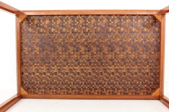 Image 1 of As new, luxury Tranekaer Danish Mid Century Mosaic Coffee Table by Rolf Middelboe and Gorm Lindum Christensen, 1970s #2