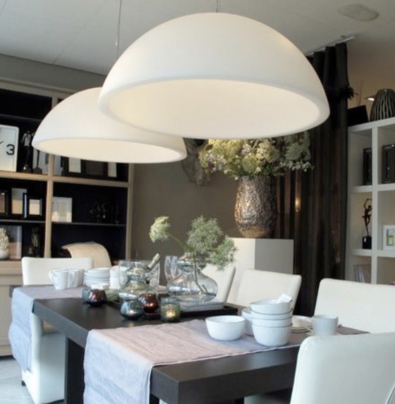 Image 1 of 2x Dome pendant lights Formadri Kayradome