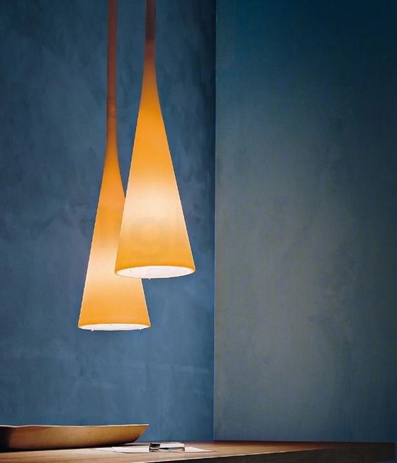 Image 1 of 2X Hanging Lamps By Foscarini Italia