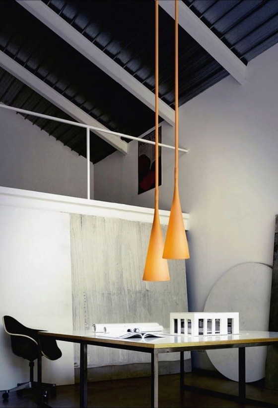 Image 1 of 2X Hanging Lamps By Foscarini Italia