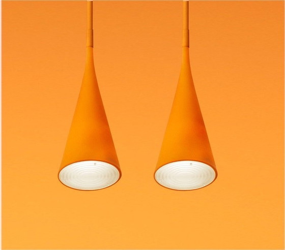 Image 1 of 2X Hanging Lamps By Foscarini Italia