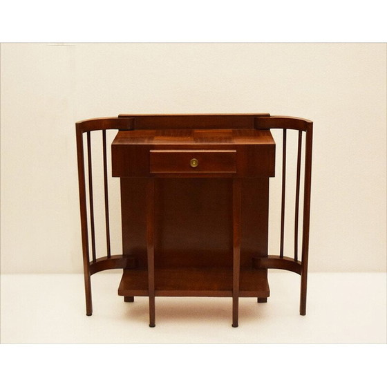 Image 1 of Tavolino da caffè Art Déco vintage in noce, Italia 1940