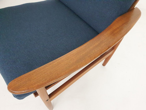 Image 1 of Set Of Two Scandinavian Modern Lounge Chairs, Denmark, 1960'S