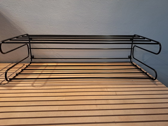 Image 1 of 1 X Black Wall Rack Fran - Ikea - 80'S