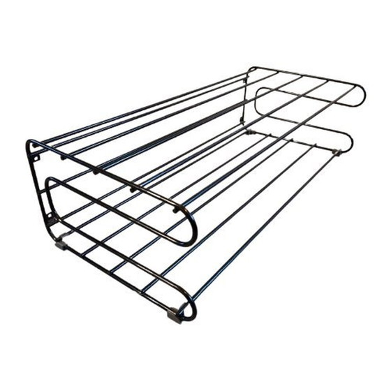 Image 1 of 1 X Black Wall Rack Fran - Ikea - 80'S