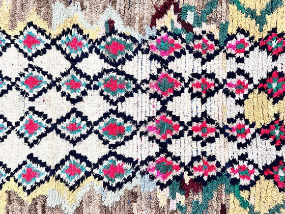 Image 1 of Tapis marocain traditionnel Azilal tissé à la main