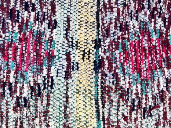 Image 1 of Tapis marocain traditionnel Azilal tissé à la main