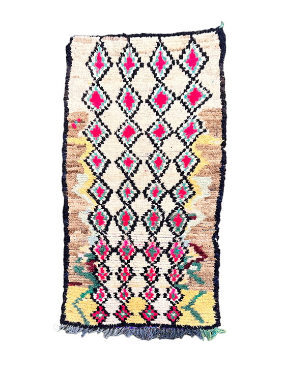 Image 1 of Traditional Handwoven Azilal Moroccan Rug