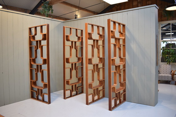 Image 1 of Paravento Ludvik Volak anni &#39;60 Paravento in faggio