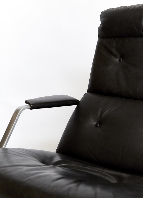 Image 1 of Jørgen Kastholm & Preben Fabricius Lounge Chair FK85 for Kill International