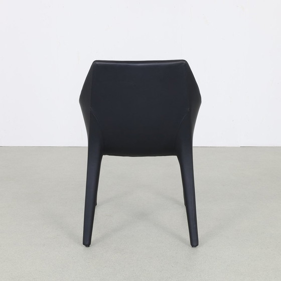 Image 1 of 1X Design Chair In Leather "Tip Toe Arm" Bonaldo Italy