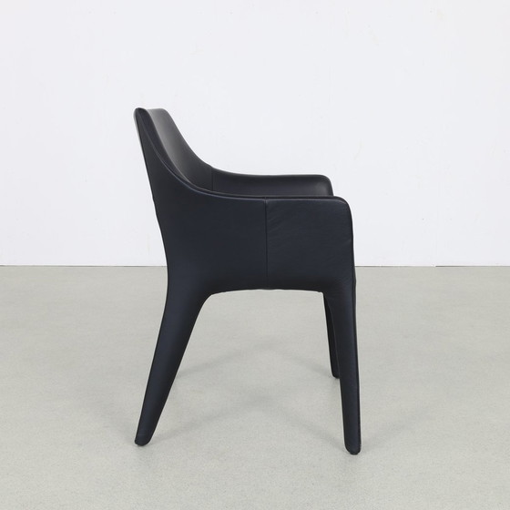 Image 1 of 1X Design Chair In Leather "Tip Toe Arm" Bonaldo Italy