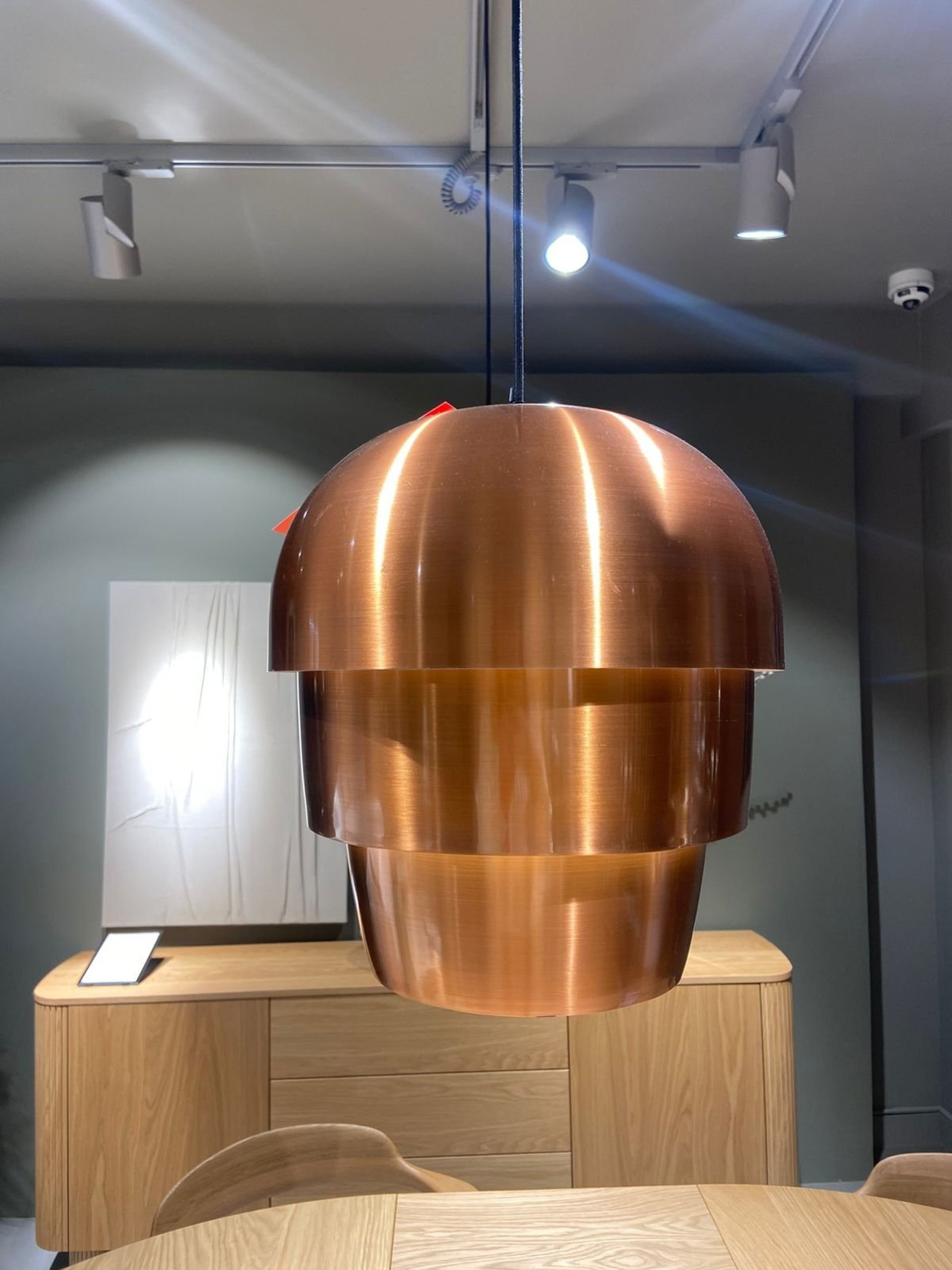 BoConcept パインコーン ペンダントランプ サテン仕上げ メタル製