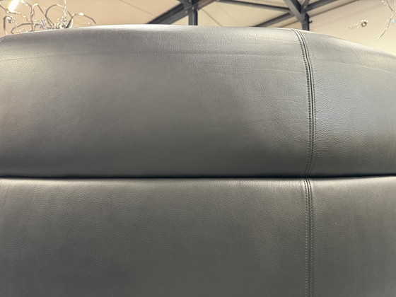 Image 1 of Gelderland 1110 Corner sofa black leather