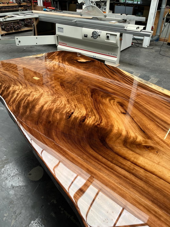 Image 1 of Epoxy dining table/meeting table