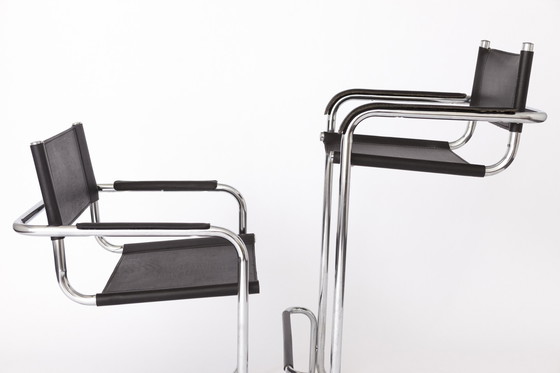 Image 1 of Set 4 Cantilever Chairs 1990S Vintage - Italy