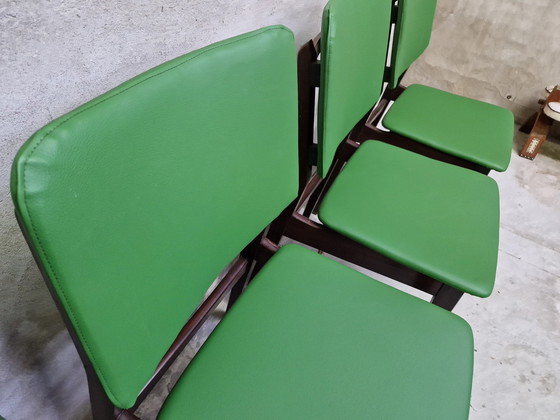 Image 1 of Ensemble de 4 chaises vintage reupholstered