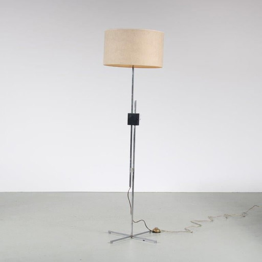 Hans Eichenberger Floor Lamp for Keller Metalbau, Germany 1950