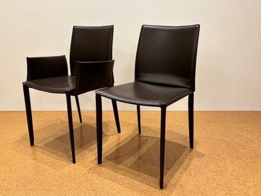 6x Bontempi Linda dining chairs