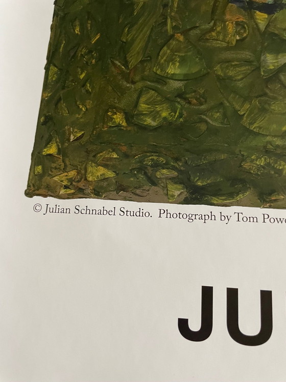 Image 1 of Julian Schabel, Van Gogh Self-Potrait With Bandaged Ear, Copyright Julian Schnabel Studio, 2021 Exibition Poster..