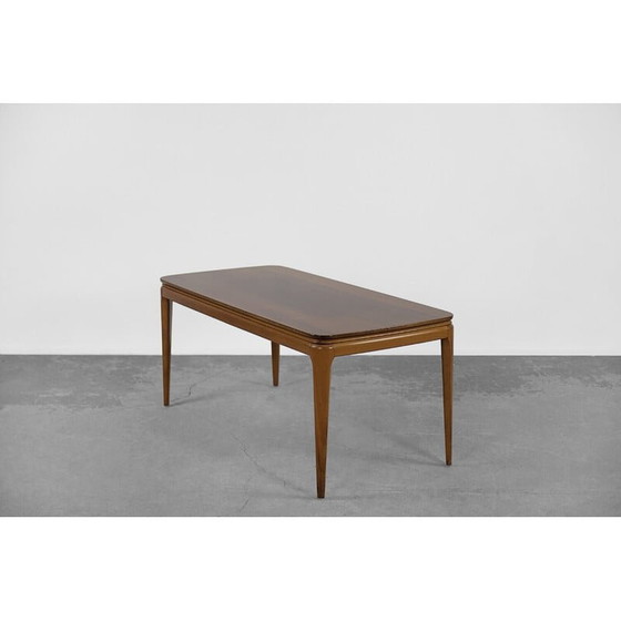 Image 1 of Tavolino da caffè vintage scandinavo in legno di ciliegio, Danimarca anni '50