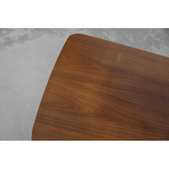 Image 1 of Tavolino da caffè vintage scandinavo in legno di ciliegio, Danimarca anni '50