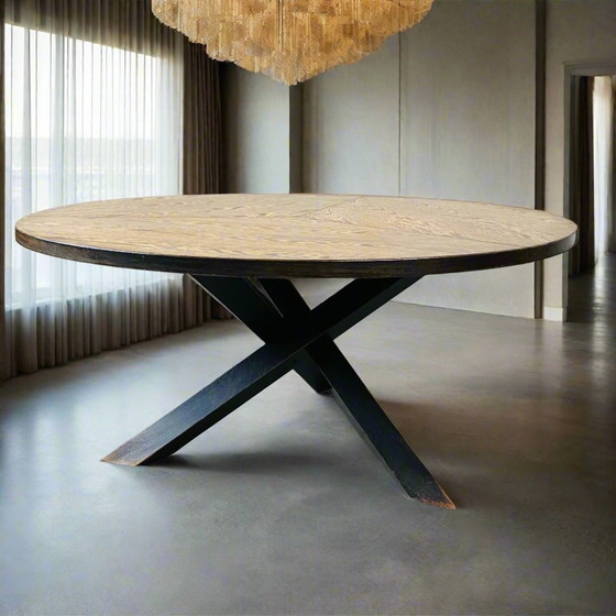 Image 1 of Gerard Geytenbeek Mid - Century Wenge Dining Room Table
