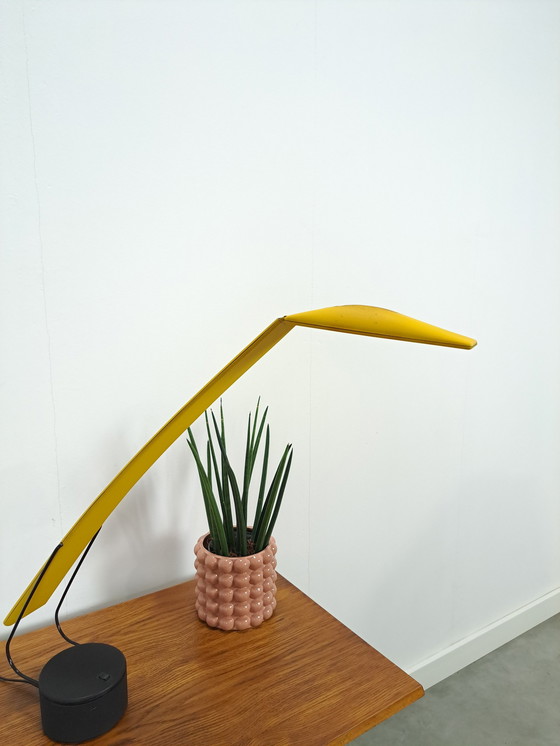 Image 1 of Yellow Dove Lamp Mario Barbaglia And Marco Colombo Paf Studio