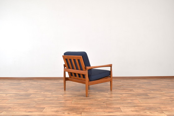 Image 1 of Mid-Century Oak Kolding Armchairs By Erik Wørts For Ikea, 1960S, Set Of 2