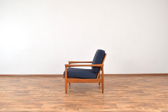 Image 1 of Mid-Century Oak Kolding Armchairs By Erik Wørts For Ikea, 1960S, Set Of 2