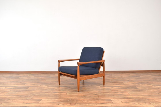 Image 1 of Mid-Century Oak Kolding Armchairs By Erik Wørts For Ikea, 1960S, Set Of 2