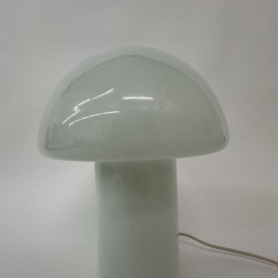 Image 1 of Mid-century design mushroom glass table lamp , 1970’s